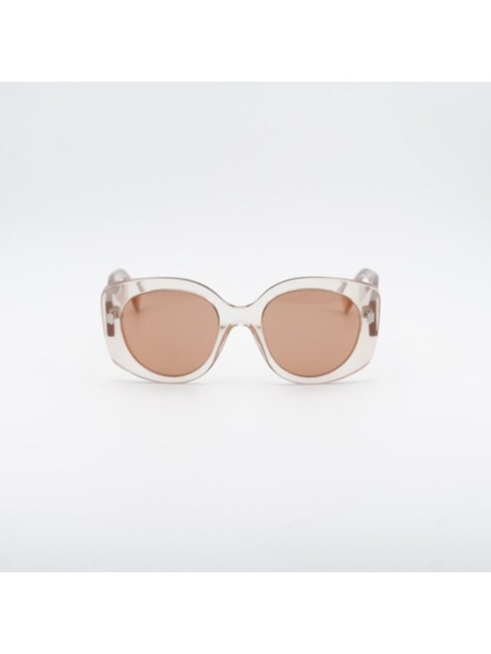 Fendi FE40137I 72Y Sunglasses Transparent Light Pink Butterfly Frame main image 10